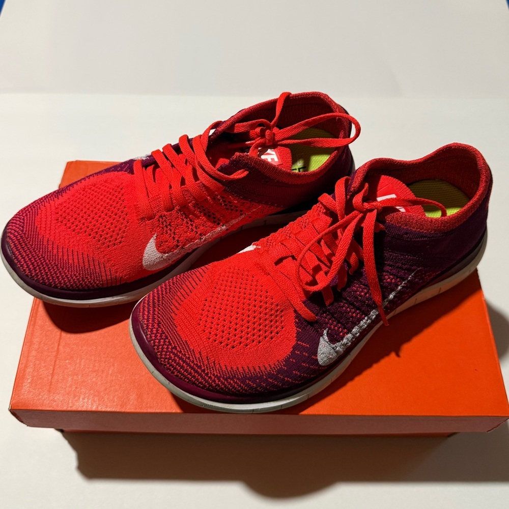 Nike Crimson and Violet Sneakers